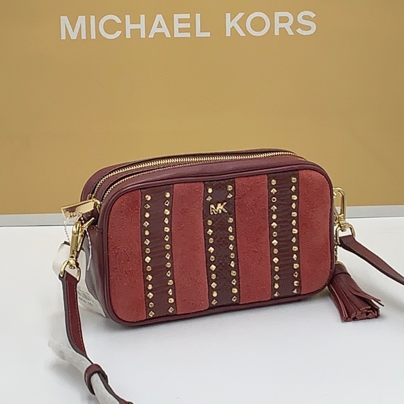 MICHAEL KORS SMALL MIXED - MEDIA CAMERA BAG - Picture 13 of 16